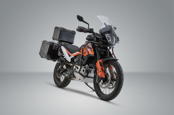 ZESTAW ZABEZPIECZAJĄCY MOTOCYKL ADVENTURE SW-MOTECH KTM 790 ADV/R (19-) 890 ADV/R (20-) BLACK